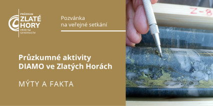 Průzkumné aktivity DIAMO ve Zlatých Horách