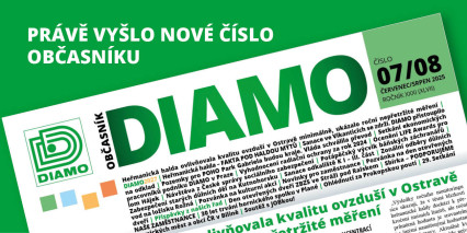 Občasník DIAMO červenec/srpen 2025