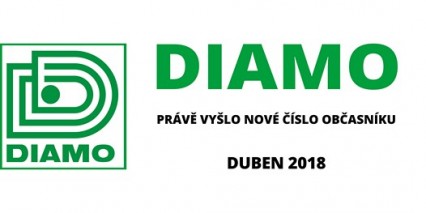 Občasník DIAMO duben 2018