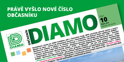 Občasník DIAMO říjen 2025