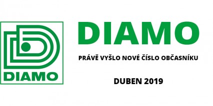 Občasník DIAMO duben 2019